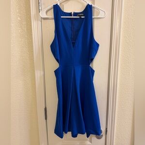 Blue Sleeveless Dress